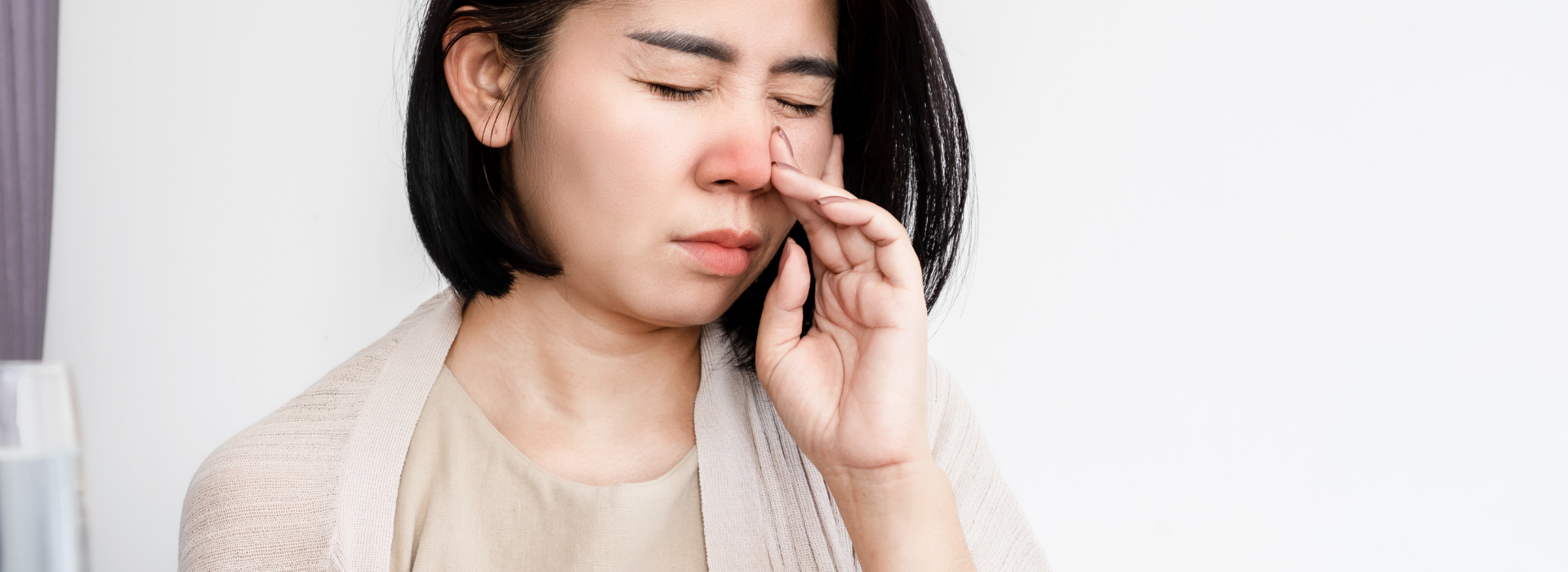 View of Blocked nose and itchy throat - What to do?