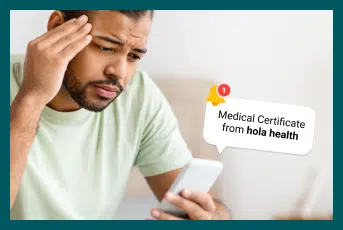 Can you get a sick note for mental health in Australia? 