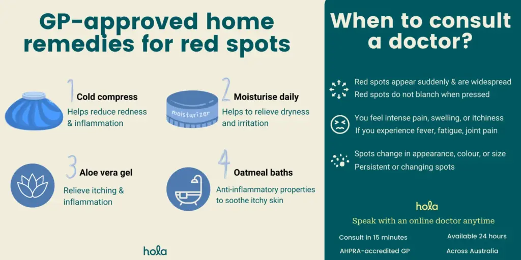 home remedies for red spot