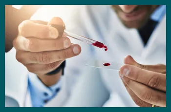 What are a standard routine blood tests in Australia?
