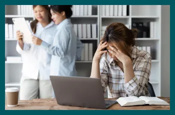 Stress symptoms in women