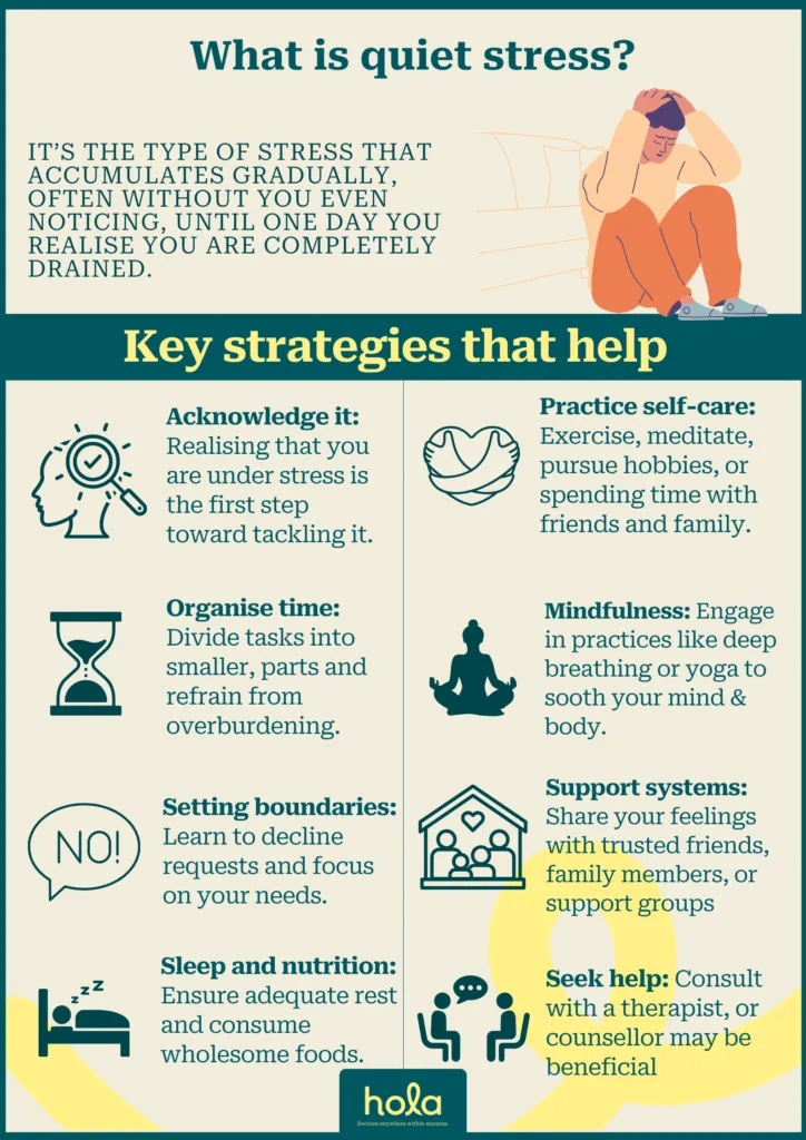 What is quiet stress