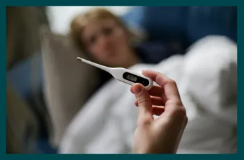 What is usually the first symptom of the flu?