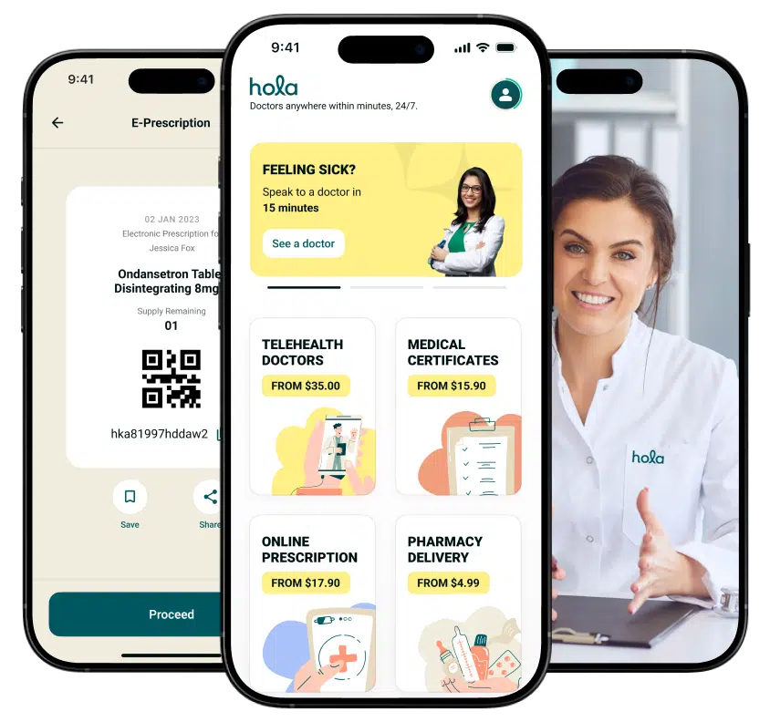Get GP access with hola health app