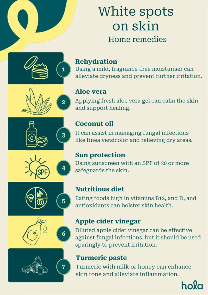 Home treatment for white spot