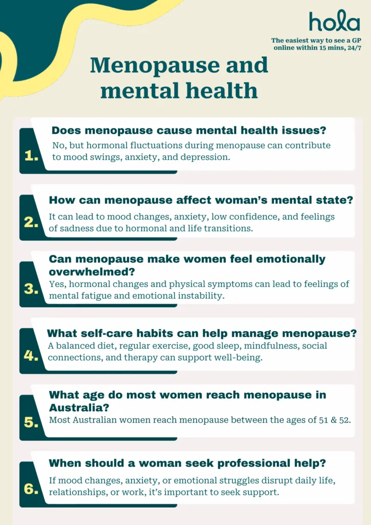 Menopause and mental health