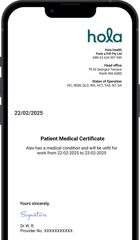 Digital-medical-certificate-issued-securely-through-Hola -Health