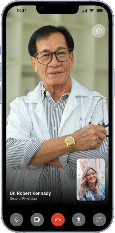 Online doctor consultation with an Australian GP via Hola Health telehealth service