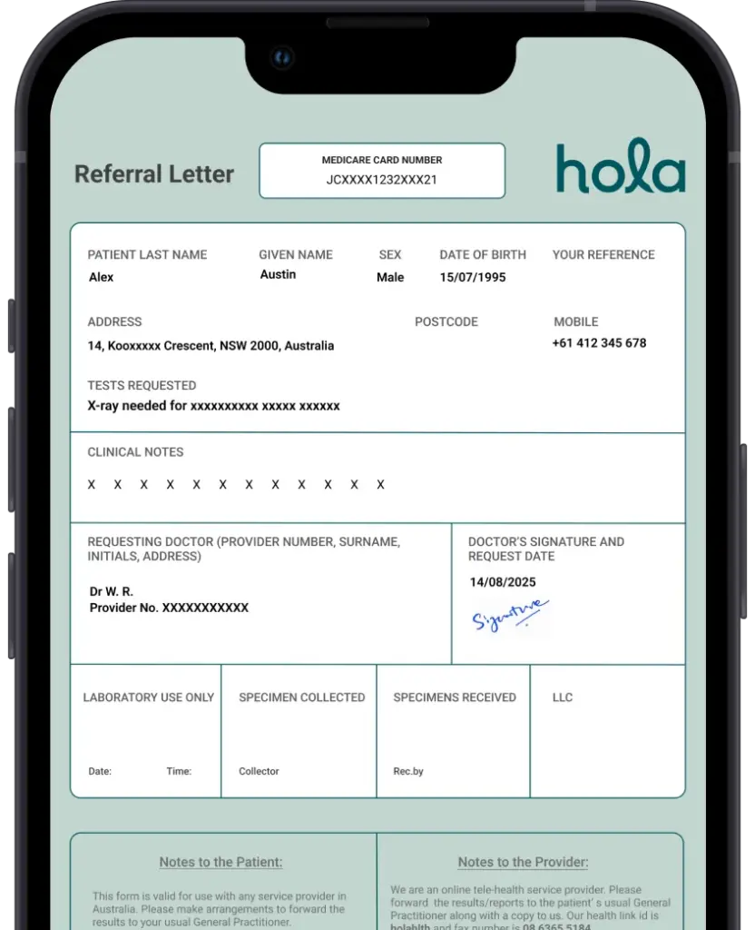 on-phone-get-radiology-referral-hola