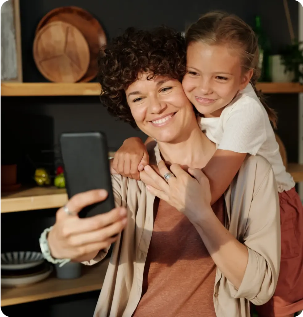 A person speaking to an online doctor via a telehealth video call on their smartphone.